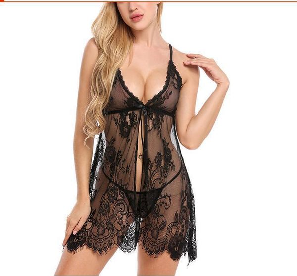 underwear perspective large size fat mm eyelash front split suspender skirt pajamas multicolor, Black;white
underwear perspective large size fat mm eyelash front split suspender skirt pajamas multicolor, Black;white
