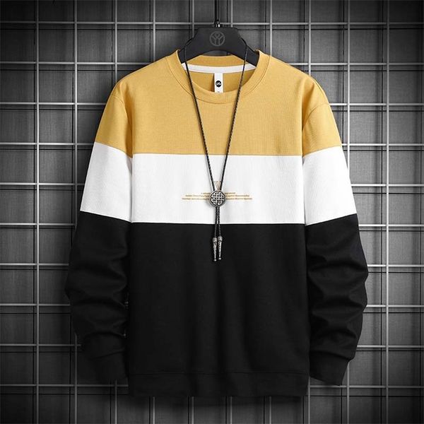 men's hoodies casual loose round neck men sweatshirts fashion streetwear korean style male pullover long sleeve spring 210715, Black
men's hoodies casual loose round neck men sweatshirts fashion streetwear korean style male pullover long sleeve spring 210715, Black