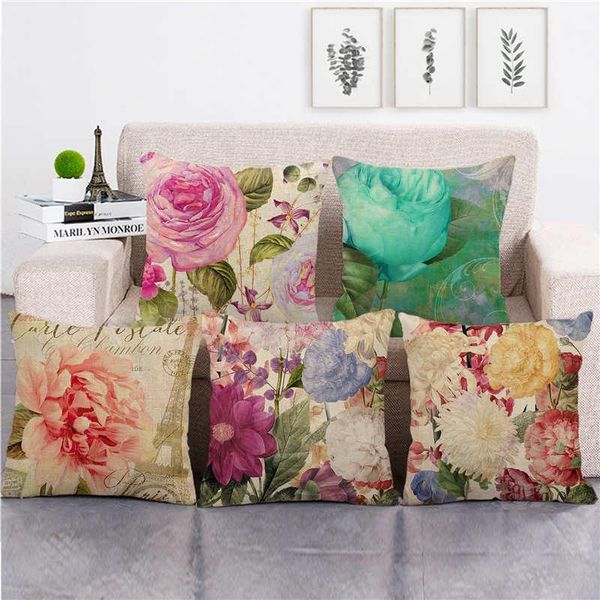 cute vintage pink flower one side print cushion cover linen pillow cover for home sofa seat throw covers decorative 45x45cm
cute vintage pink flower one side print cushion cover linen pillow cover for home sofa seat throw covers decorative 45x45cm