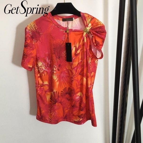 getspring women t shirt asymmetry short sleeve print t shirt women irregular vintage casual flowers t-shirt women fashion 210315, White
getspring women t shirt asymmetry short sleeve print t shirt women irregular vintage casual flowers t-shirt women fashion 210315, White