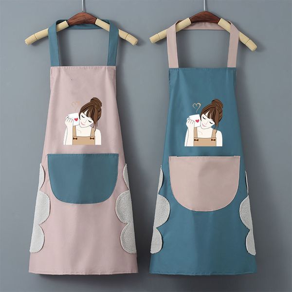 kitchen apron korean female waterproof and oil proof household work fashion lovely couple apron
kitchen apron korean female waterproof and oil proof household work fashion lovely couple apron