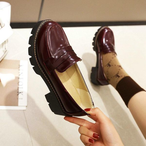 dress shoes ippeum women's pumps college style chunky heel single mid-heel english mary jane, Black
dress shoes ippeum women's pumps college style chunky heel single mid-heel english mary jane, Black