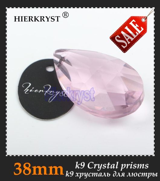 hierkyst 100 pcs k9 glass crystal prisms pendants chandeliers parts lustres rainbow lamp lighting hang drops pink 38mm #2278-7
hierkyst 100 pcs k9 glass crystal prisms pendants chandeliers parts lustres rainbow lamp lighting hang drops pink 38mm #2278-7