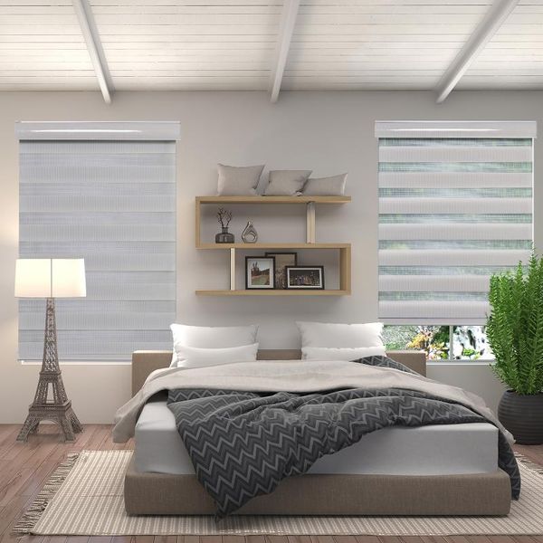 blinds haoyan light filtering sheer shade double layer day and night rolle
blinds haoyan light filtering sheer shade double layer day and night rolle
