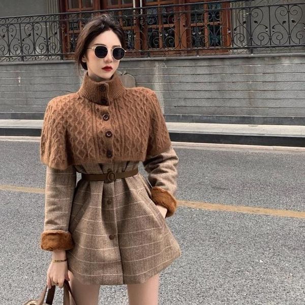 women's knits & tees korobov 2021 autumn women cardigans vintage turtleneck streetwear batwing sleeve crop single breasted cardigan, White
women's knits & tees korobov 2021 autumn women cardigans vintage turtleneck streetwear batwing sleeve crop single breasted cardigan, White