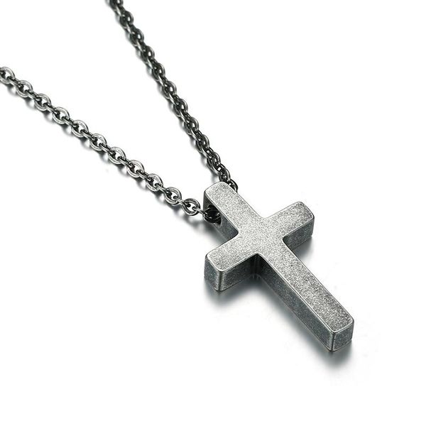 pendant necklaces 17x30mm medium simple cross charm necklace in stainless steel religious jewelry, Silver
pendant necklaces 17x30mm medium simple cross charm necklace in stainless steel religious jewelry, Silver