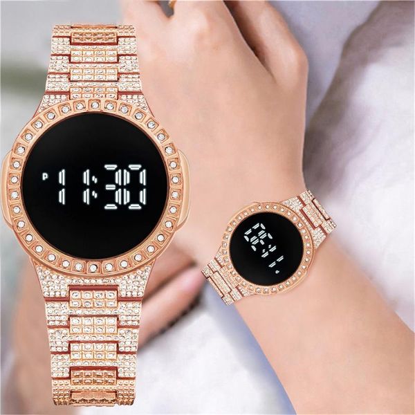 wristwatches jessingshow fashion electronic watch women 2021 luxury gold metal rhinestone women's watches ladies wrist clock, Slivery;brown
wristwatches jessingshow fashion electronic watch women 2021 luxury gold metal rhinestone women's watches ladies wrist clock, Slivery;brown