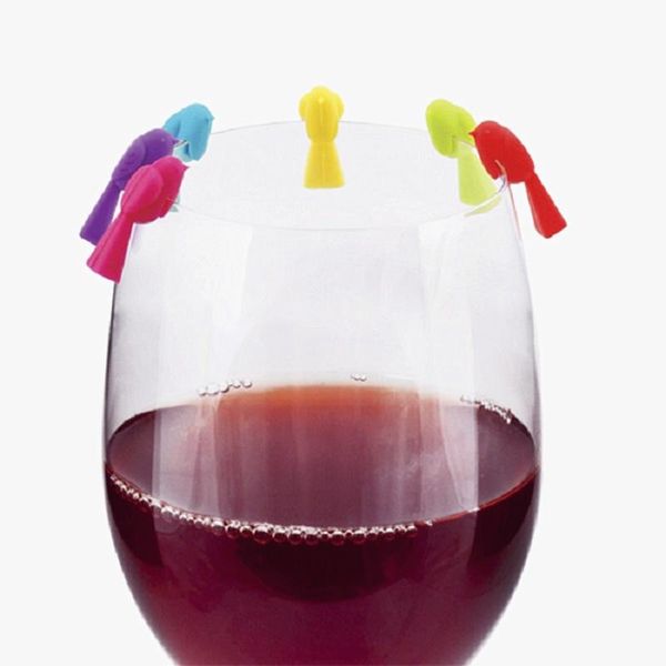 party decoration 6pcs/set food grade silicone bird shape multicolor drinking cup identifier sign mark wine glass markers supplies
party decoration 6pcs/set food grade silicone bird shape multicolor drinking cup identifier sign mark wine glass markers supplies