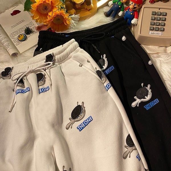 veet thick sweatpants joggers winter cookie print women waist pants fleece warm straight trousers baggy oversized slacks s4wp, Black;white
veet thick sweatpants joggers winter cookie print women waist pants fleece warm straight trousers baggy oversized slacks s4wp, Black;white