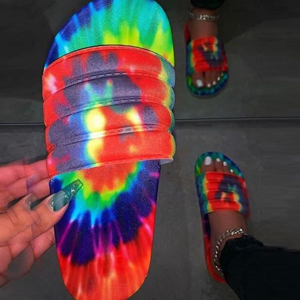 slippers summer women's flat open toe tie-dye printed casual beach shoes thick bottom female flip flops#g3, Black
slippers summer women's flat open toe tie-dye printed casual beach shoes thick bottom female flip flops#g3, Black