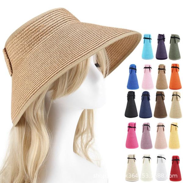 wide brim hats no beach hat parent-child sunshade empty straw female summer sunscreen folding big-brimmed sun, Blue;gray
wide brim hats no beach hat parent-child sunshade empty straw female summer sunscreen folding big-brimmed sun, Blue;gray