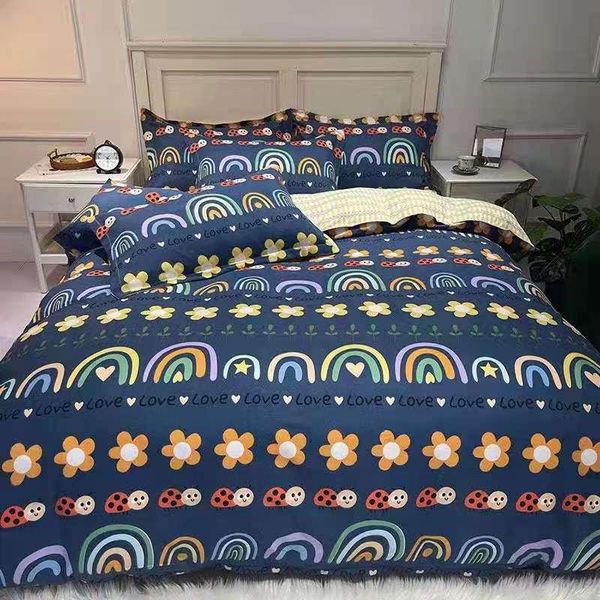 bedding sets rainbow flowers duvet cover set cute pink blue for girl 200x230 size home textile
bedding sets rainbow flowers duvet cover set cute pink blue for girl 200x230 size home textile