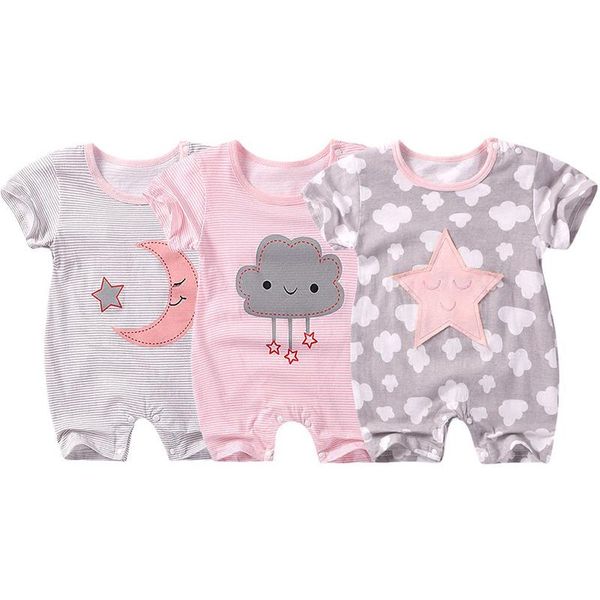 3pcs/lot baby clothes stars stripes newborn girls rompers cute cartoon jumpsuit infant clothing sets 2021 summer ropa de, Blue
3pcs/lot baby clothes stars stripes newborn girls rompers cute cartoon jumpsuit infant clothing sets 2021 summer ropa de, Blue