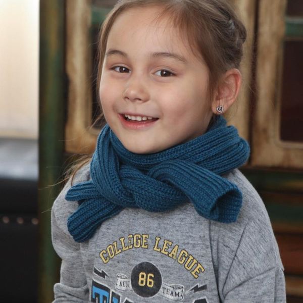 scarves children knitted scarf autumn winter solid color warm for baby girls boys thick neckerchief neck wraps accessories, Blue;gray
scarves children knitted scarf autumn winter solid color warm for baby girls boys thick neckerchief neck wraps accessories, Blue;gray