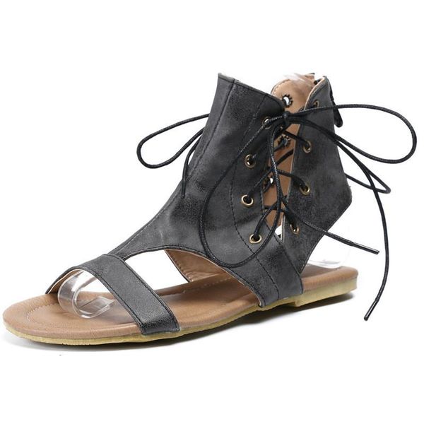 sandals high-lace-up womens summer style thick-soled women's casual fashion platform women shoes loafers slipper, Black
sandals high-lace-up womens summer style thick-soled women's casual fashion platform women shoes loafers slipper, Black