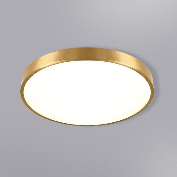 ceiling lights bedroom nordic all-copper led lamp simple modern ultra-thin american living room round balcony
ceiling lights bedroom nordic all-copper led lamp simple modern ultra-thin american living room round balcony