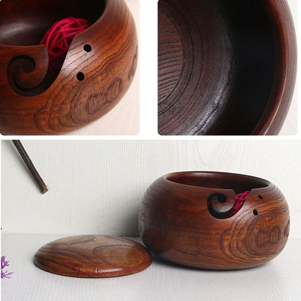 storage bottles & jars wooden bamboo dustproof yarn bowl holder with lid crochet wool tool lsf
storage bottles & jars wooden bamboo dustproof yarn bowl holder with lid crochet wool tool lsf