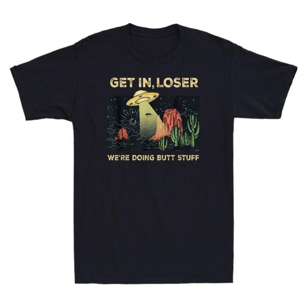 men's t-shirts funny alien get in loser we're doing bustuff ufo t-shirt vintage men black navy cotton, White;black
men's t-shirts funny alien get in loser we're doing bustuff ufo t-shirt vintage men black navy cotton, White;black