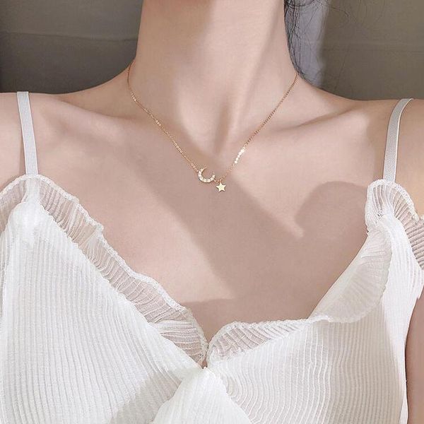 pendant necklaces silver color sweet star moon cubic zirconia clavicle chain necklace for women girls adjust collier simple dainty trendy je
pendant necklaces silver color sweet star moon cubic zirconia clavicle chain necklace for women girls adjust collier simple dainty trendy je