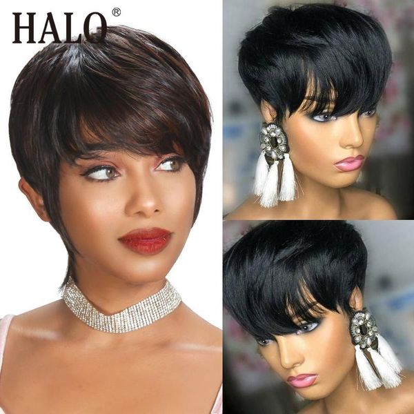 lace wigs luvin 6inch pixie cut wig short human hair for black women brazilian t part straight bob front, Black;brown
lace wigs luvin 6inch pixie cut wig short human hair for black women brazilian t part straight bob front, Black;brown