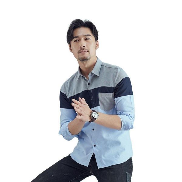 men's casual shirts men shirt long sleeve colors stitching slim fit original design street fashion plus size -5xl, White;black
men's casual shirts men shirt long sleeve colors stitching slim fit original design street fashion plus size -5xl, White;black