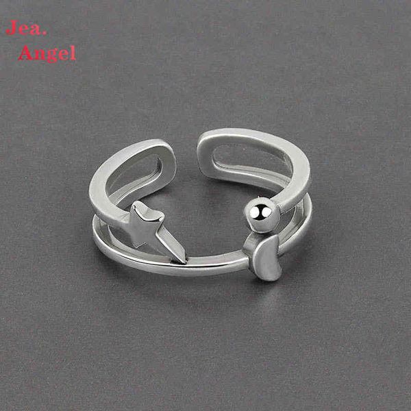 jea.angel 925 silver retro double geometric irregular line ring female fashion simple cold wind open ring ins tide jewelry gift g1125, Slivery;golden
jea.angel 925 silver retro double geometric irregular line ring female fashion simple cold wind open ring ins tide jewelry gift g1125, Slivery;golden