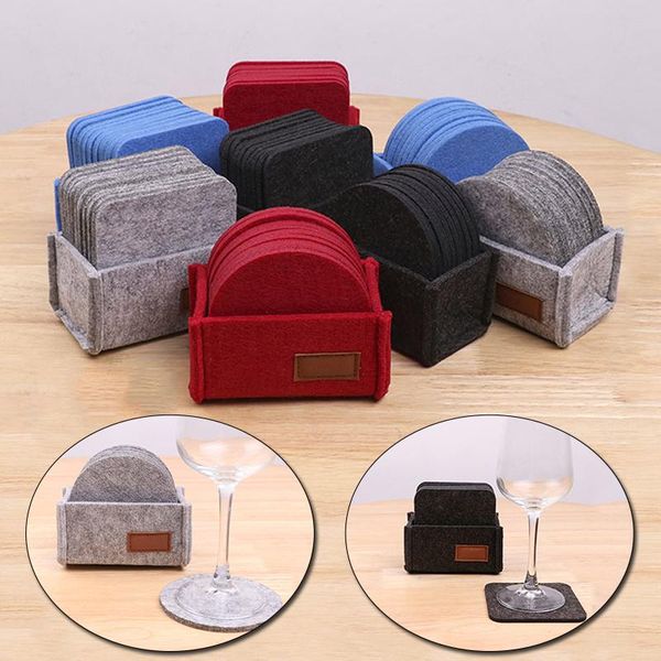 mats & pads 10pcs square felt fabric cup pad beer coffee placemat drink holder non-slip insulation table mat kitchen accessories
mats & pads 10pcs square felt fabric cup pad beer coffee placemat drink holder non-slip insulation table mat kitchen accessories