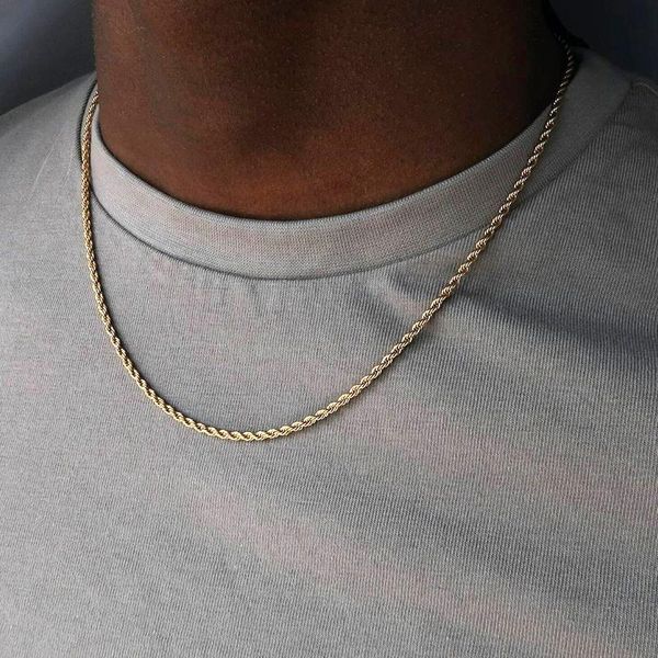 chains 2021 classic rope chain men necklace width stainless steel figaro cuban for women jewelry, Silver
chains 2021 classic rope chain men necklace width stainless steel figaro cuban for women jewelry, Silver