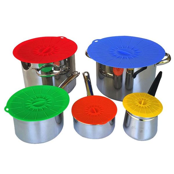 kitchen storage & organization 5pcs microwave silicone lid covers universal reusable seal food lids for skillets mugs cups dishes pans cover
kitchen storage & organization 5pcs microwave silicone lid covers universal reusable seal food lids for skillets mugs cups dishes pans cover