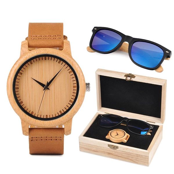wristwatches christmas gift bobo bird custom wood watch and sunglasses set for men women present family, Slivery;brown
wristwatches christmas gift bobo bird custom wood watch and sunglasses set for men women present family, Slivery;brown