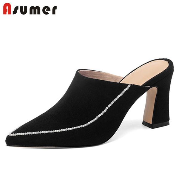 dress shoes asumer 2021 arrive party wedding women high heels mules ladies spring summer single pumps red, Black
dress shoes asumer 2021 arrive party wedding women high heels mules ladies spring summer single pumps red, Black