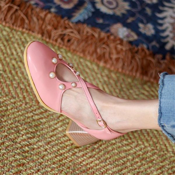 pxelena plus size 34-45 women cross tied sandals 2021 summer spring pearls block med heels shoes office lady daily pink black
pxelena plus size 34-45 women cross tied sandals 2021 summer spring pearls block med heels shoes office lady daily pink black