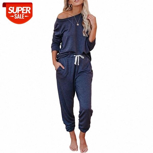Women Homewear 2 Pieecs Set 2020 New Fall Autumn Causal Long Sleeve T-shirt Tops Solid Color Pants Drawstring Design Two-pieces #9y0C, White
Women Homewear 2 Pieecs Set 2020 New Fall Autumn Causal Long Sleeve T-shirt Tops Solid Color Pants Drawstring Design Two-pieces #9y0C, White