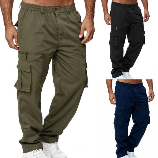 men's pants outdoor stylish elastic waist autumn breathable solid color for work, Black
men's pants outdoor stylish elastic waist autumn breathable solid color for work, Black
