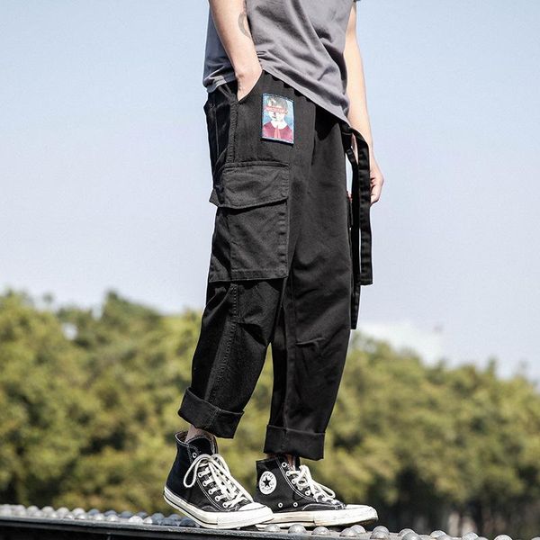 men's pants casual harem pink 2021 cargo men women streetwear joggers harajuku sweatpants hip hop trousers, Black
men's pants casual harem pink 2021 cargo men women streetwear joggers harajuku sweatpants hip hop trousers, Black