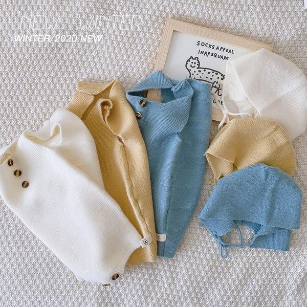 focusnorm newborn baby girls boys rompers hats 2pcs solid sleeveless button knit jumpsuits 3 colors, Blue
focusnorm newborn baby girls boys rompers hats 2pcs solid sleeveless button knit jumpsuits 3 colors, Blue
