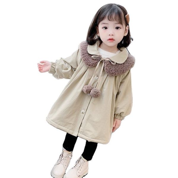 coat winter children clothing kids clothes plus velvet jacket korean fashion trench girls coats, Blue;gray
coat winter children clothing kids clothes plus velvet jacket korean fashion trench girls coats, Blue;gray