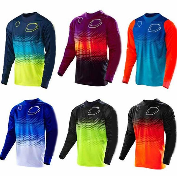motorcycle jersey logo gradient long t-shirt men's mountain bike speed surrender breathable and sweat-wicking polyester quick-drying
motorcycle jersey logo gradient long t-shirt men's mountain bike speed surrender breathable and sweat-wicking polyester quick-drying
