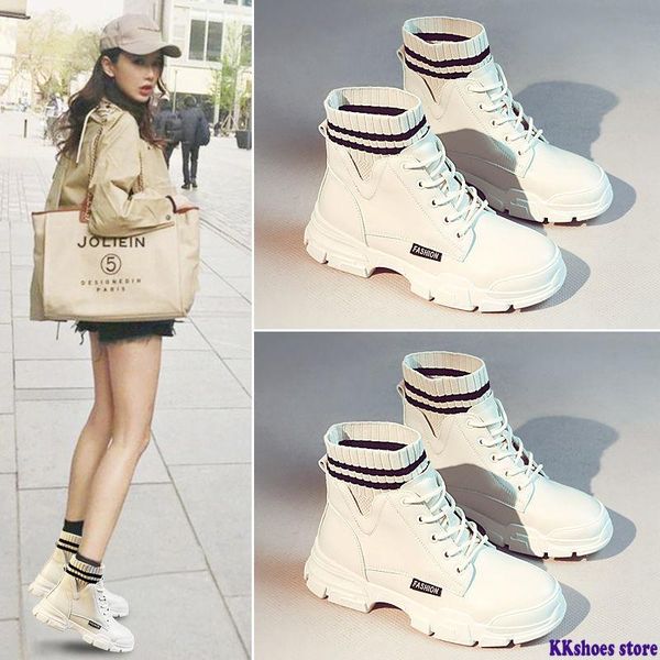 boots women girl snow korean british style woman leather sneakers casual women's boot trend, Black
boots women girl snow korean british style woman leather sneakers casual women's boot trend, Black