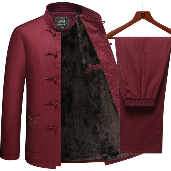 men's tracksuits plus size autumn winter chinese traditional embroidery clothes cotton thick warm tang suit leisure windbreaker set, Gray
men's tracksuits plus size autumn winter chinese traditional embroidery clothes cotton thick warm tang suit leisure windbreaker set, Gray