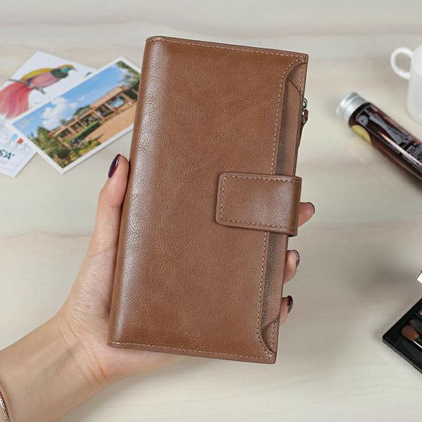 wallets men's casual leather long wallet clutch purse bag id holder billfold, Red;black
wallets men's casual leather long wallet clutch purse bag id holder billfold, Red;black