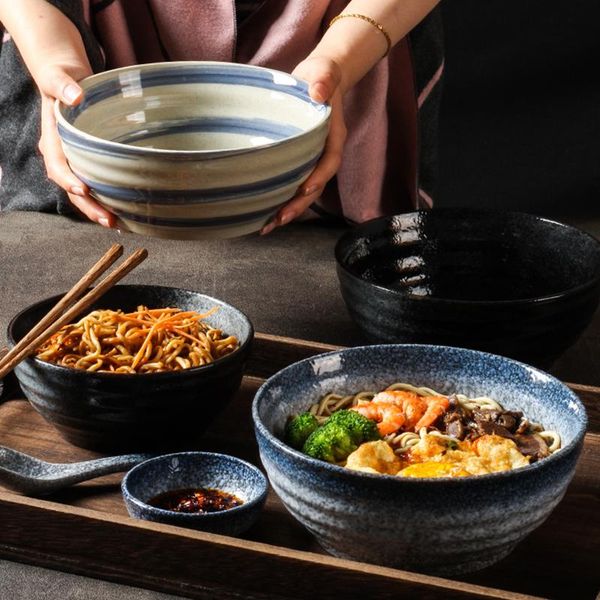 bowls 1500ml japanese art retro ceramic ramen salad bowl single commercial 1 person set home large soup noodle kitchen tableware
bowls 1500ml japanese art retro ceramic ramen salad bowl single commercial 1 person set home large soup noodle kitchen tableware