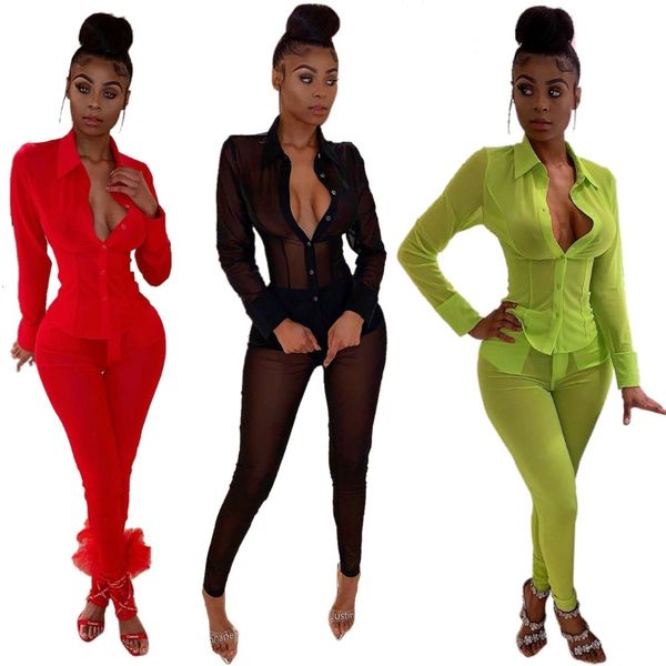 2021 new red summer mesh see through blouse women casual outfits two piece set pants suits plus size clothing sets s-xxl kwlo, White
2021 new red summer mesh see through blouse women casual outfits two piece set pants suits plus size clothing sets s-xxl kwlo, White