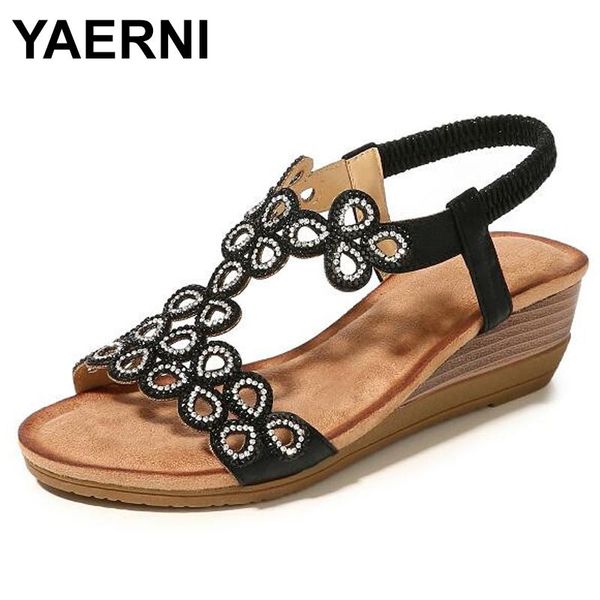 dress shoes yaerni2021gold sandals ladies wedge hollow crystal rhinestone silver bohemia sandalias de verano para mujer e853, Black
dress shoes yaerni2021gold sandals ladies wedge hollow crystal rhinestone silver bohemia sandalias de verano para mujer e853, Black
