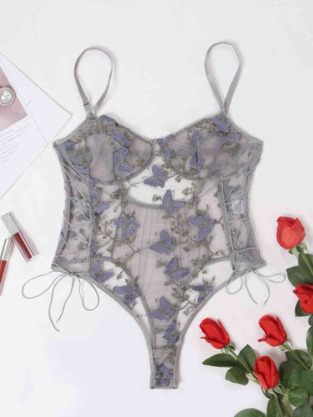 undergarments sleepwear plus size women's embroidered bandage perspective flower fun bodysuit 13766, White
undergarments sleepwear plus size women's embroidered bandage perspective flower fun bodysuit 13766, White