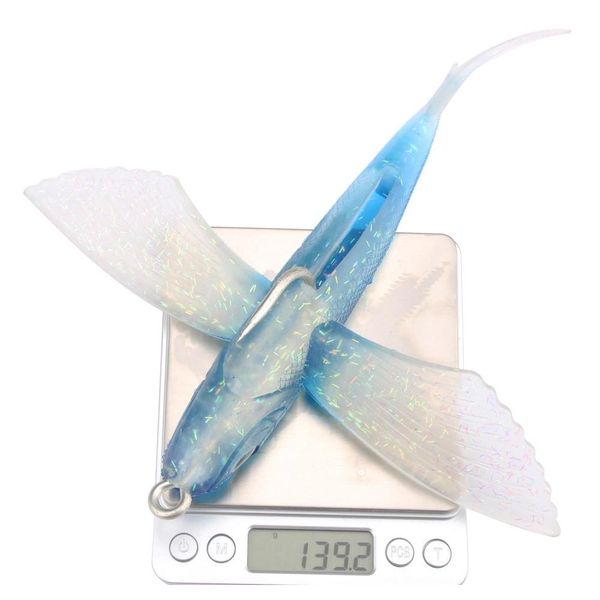 23cm 140g blue/black flying fish-9 inch flying fish fishing lure soft sile bait saltwater fis jlltne sport77777
23cm 140g blue/black flying fish-9 inch flying fish fishing lure soft sile bait saltwater fis jlltne sport77777