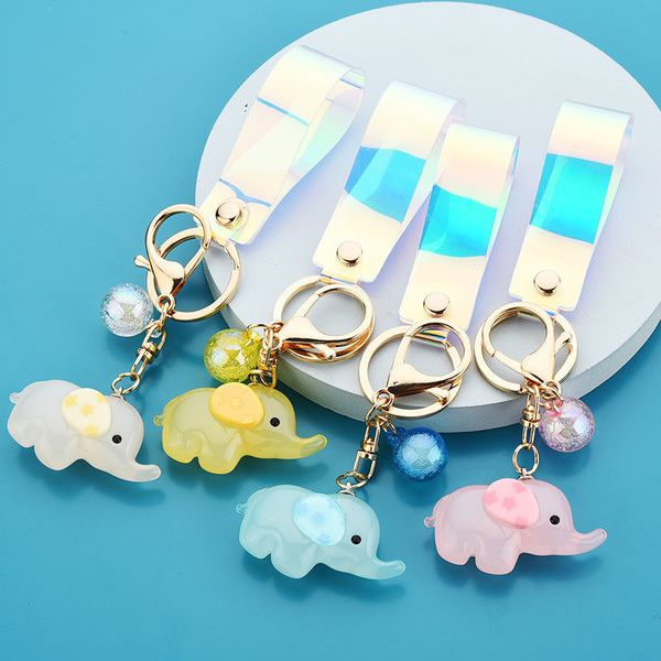 2021 fashion keychain new cartoon acrylic elephant creative personality men's and women's schoolbag pendant car key chain, Slivery;golden
2021 fashion keychain new cartoon acrylic elephant creative personality men's and women's schoolbag pendant car key chain, Slivery;golden