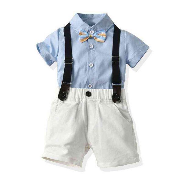 summer fashion boy clothes gentleman's bow tie short-sleeved shorts suit leisure sports cotton blue shirt.campus style g220310, White
summer fashion boy clothes gentleman's bow tie short-sleeved shorts suit leisure sports cotton blue shirt.campus style g220310, White