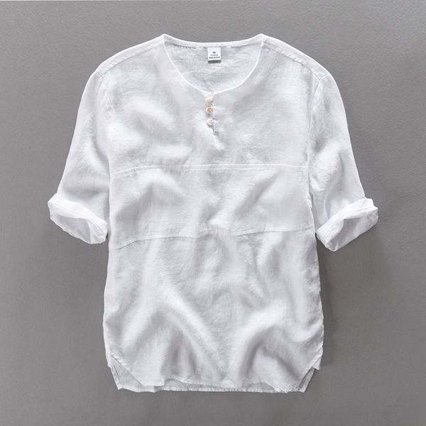 2021 new arrival short sleeve loose brand shirt linen solid white summer men flax casual mens shirts fashion camisa qljk
2021 new arrival short sleeve loose brand shirt linen solid white summer men flax casual mens shirts fashion camisa qljk