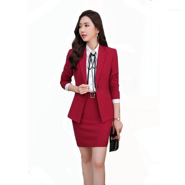 two piece dress 2021 female blazer skirt suit women business suits red/black office lady +elegant 2 pieces uniform1, White
two piece dress 2021 female blazer skirt suit women business suits red/black office lady +elegant 2 pieces uniform1, White